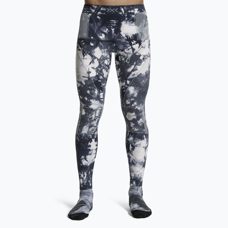 Spodnie termoaktywne X-Bionic Energy Accumulator Wild tiedye x black/fluo pink