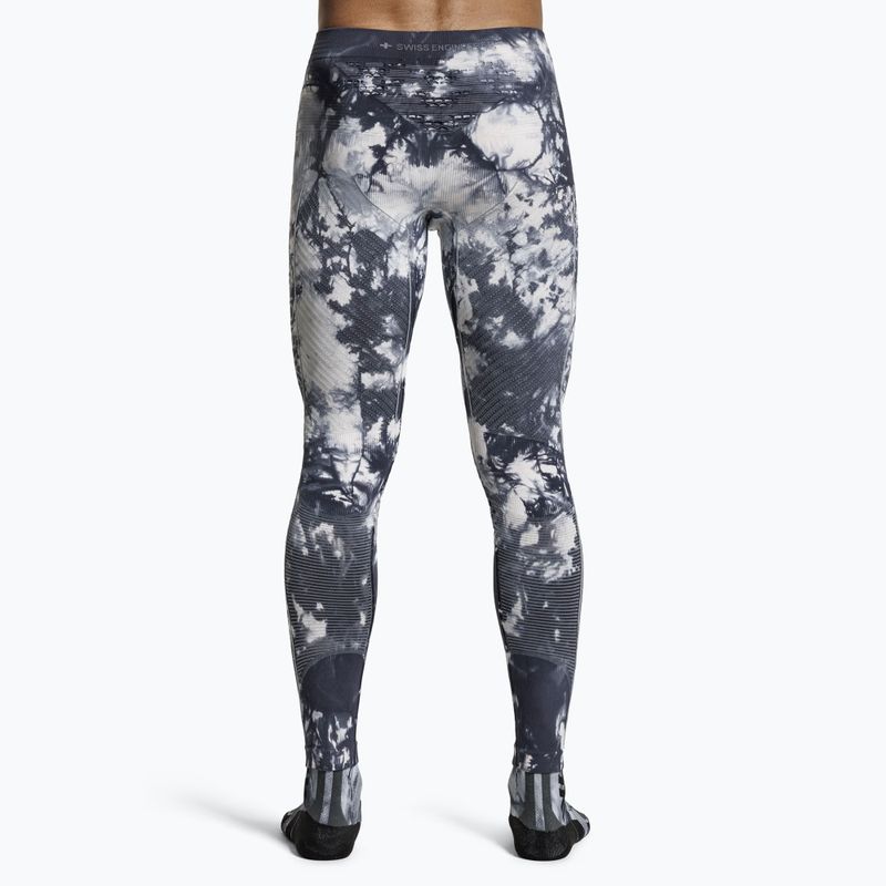 Spodnie termoaktywne X-Bionic Energy Accumulator Wild tiedye x black/fluo pink 2
