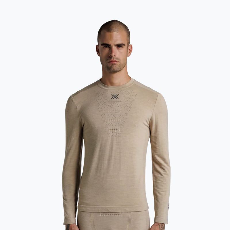 Bluza termoaktywna męska X-Bionic Mightywool sand