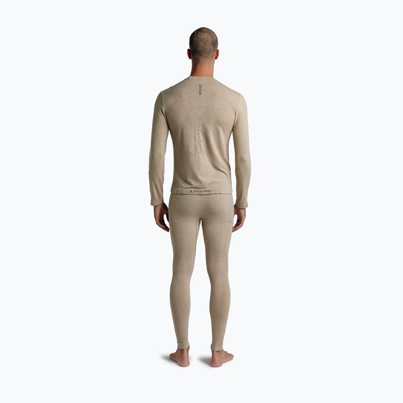 Bluza termoaktywna męska X-Bionic Mightywool sand 4