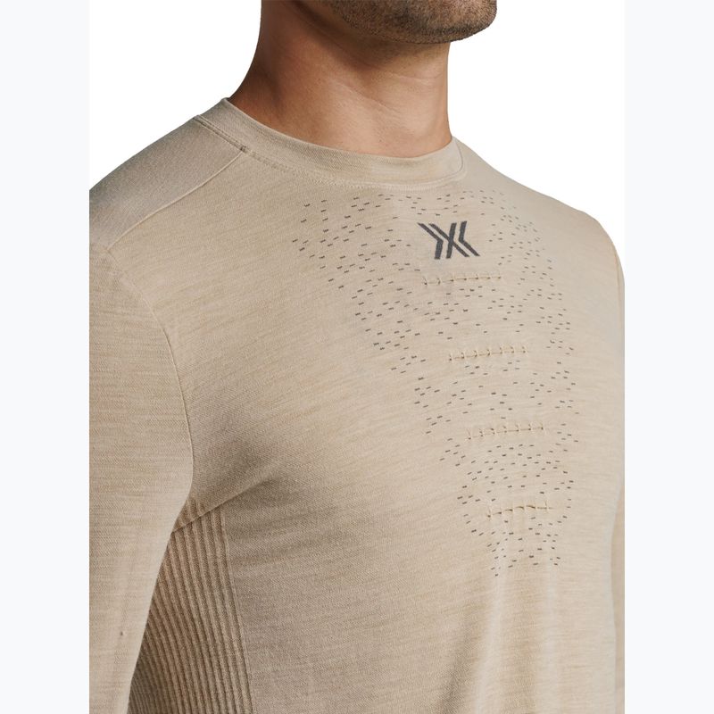 Bluza termoaktywna męska X-Bionic Mightywool sand 7