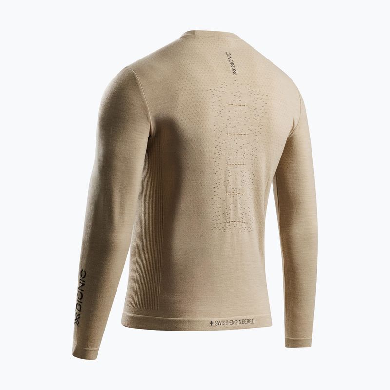 Bluza termoaktywna męska X-Bionic Mightywool sand 14