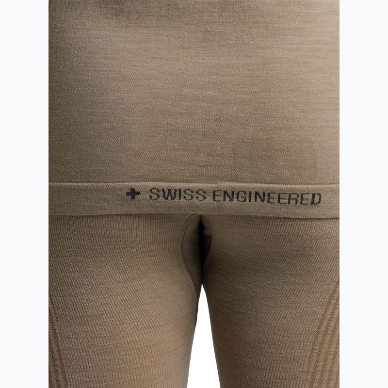 Bluza termoaktywna damska  X-Bionic Mightywool sand 10