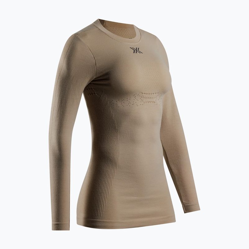 Bluza termoaktywna damska  X-Bionic Mightywool sand 12