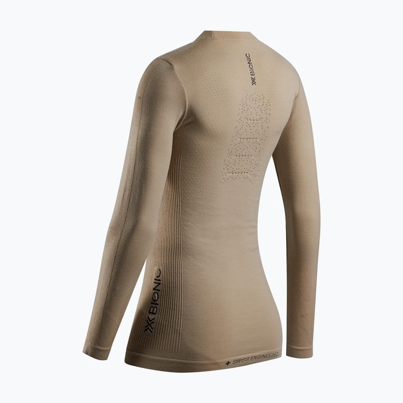 Bluza termoaktywna damska  X-Bionic Mightywool sand 13