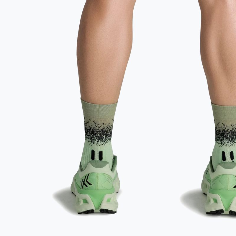 Buty do biegania + skarpety X-Bionic Terraskin X03 digital lime/x black 20