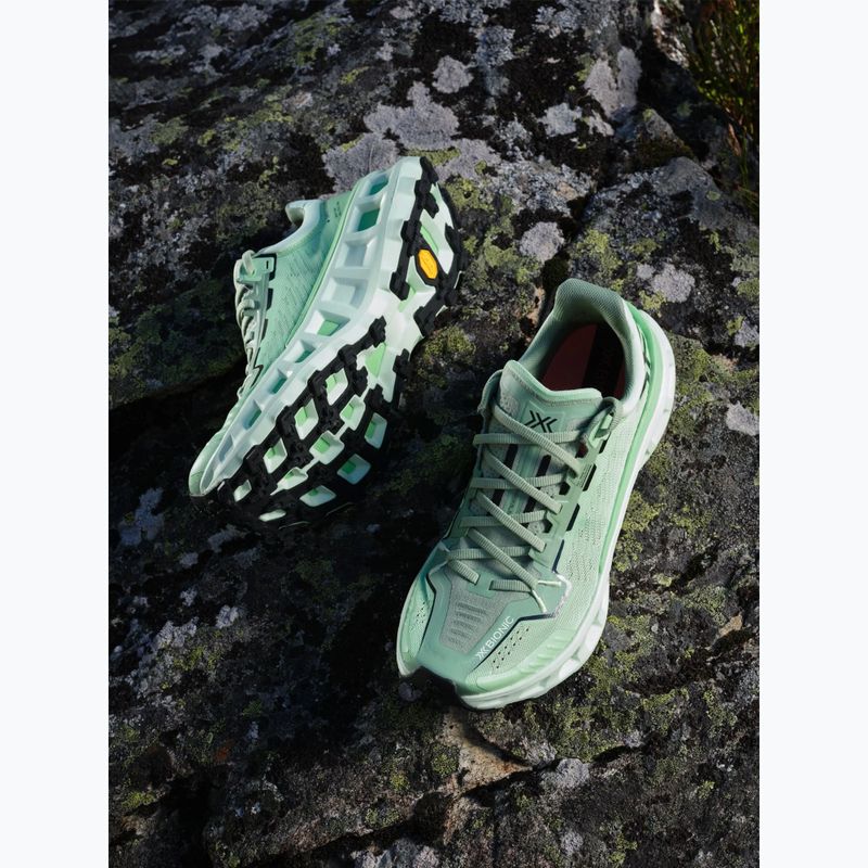 Buty do biegania + skarpety X-Bionic Terraskin X03 digital lime/x black 22