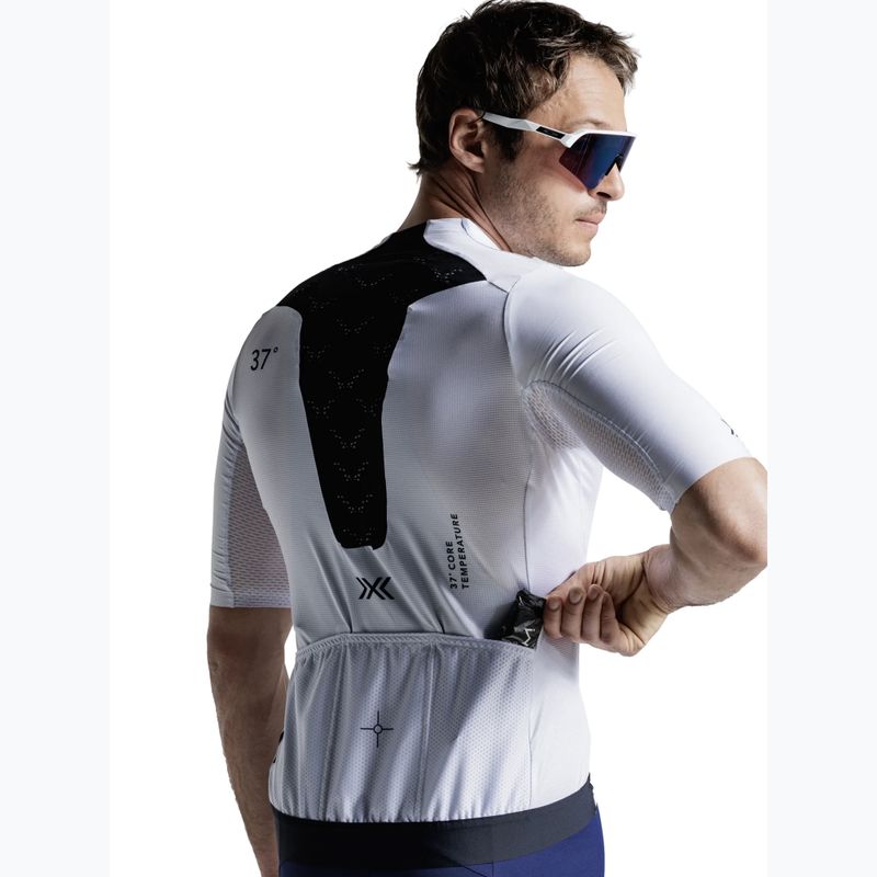 Koszulka rowerowa męska X-Bionic Corefusion Aero Jersey off white 5