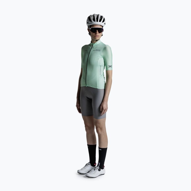 Koszulka rowerowa damska X-Bionic Corefusion Ride Jersey digital lime 2