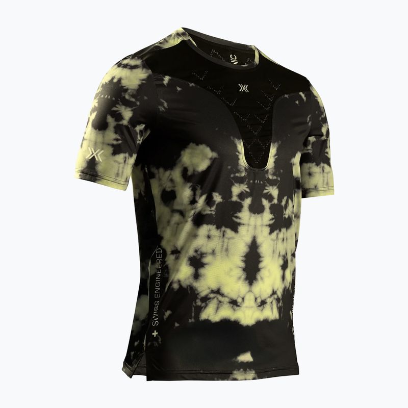 Koszulka do biegania męska X-Bionic Corefusion Run tie dye electric energy 6