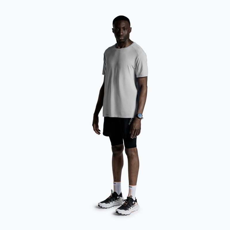 Koszulka do biegania męska X-Bionic Xceed Run Discover seal grey 4