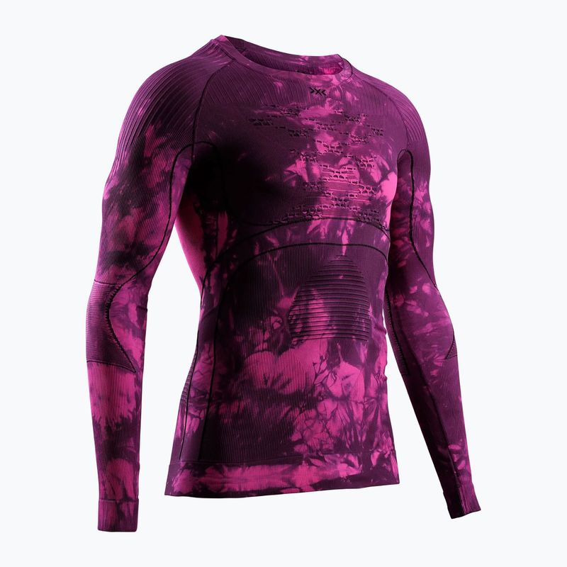 Bluza termoaktywna X-Bionic Energy Accumulator Wild LS tiedye x black/fluo pink