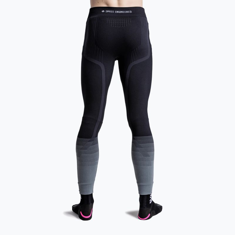 Spodnie termoaktywne męskie X-Bionic Invent Graphics x black/dark grey 2