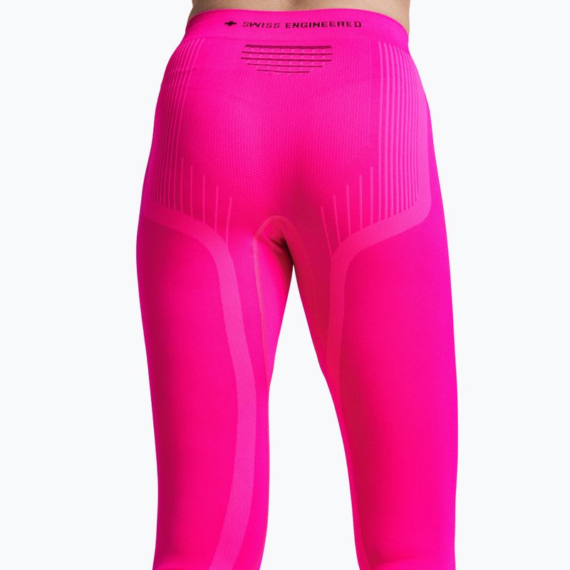 Spodnie termoaktywne damskie X-Bionic Invent Graphics fluo pink/x white 5