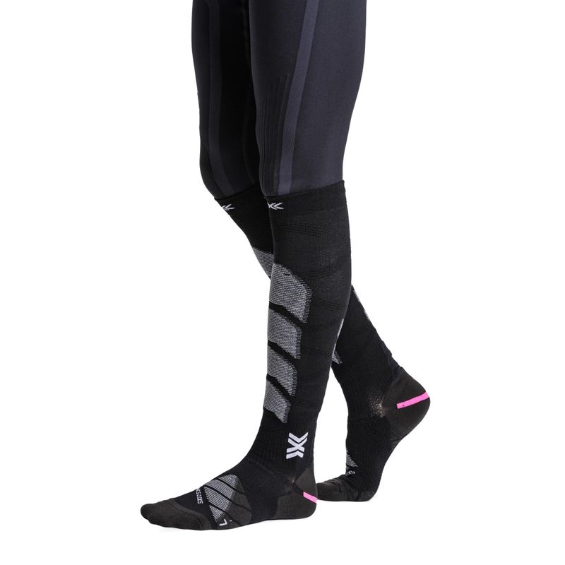 Skarpety narciarskie X-Socks Ski Anatomix Merino Otc x black 2