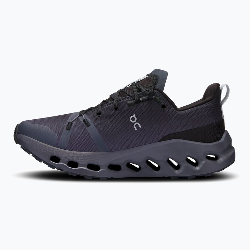 Buty do biegania damskie On Cloudsurfer Trail Waterproof black/eclipse 10