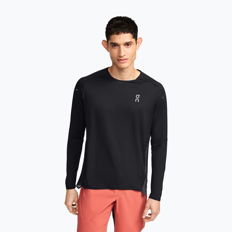 Longsleeve do biegania męski On Performance Long-T black/eclipse