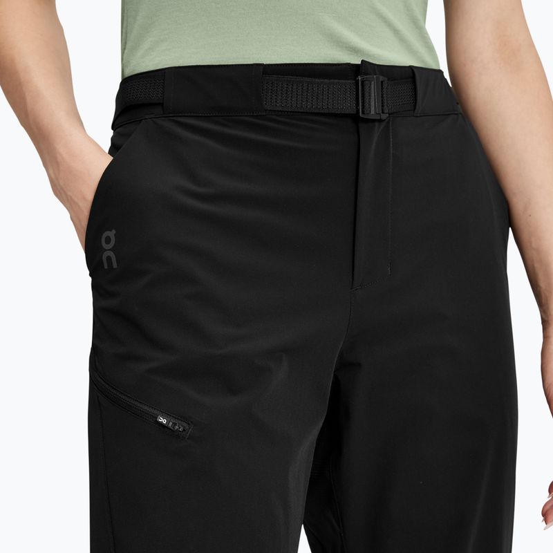 Spodnie trekkingowe damskie On Trek black 5