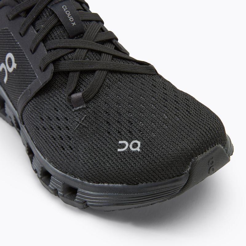 Buty treningowe damskie On Cloud X 4 black/eclipse 7