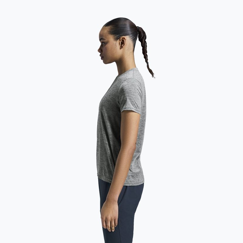 Koszulka do biegania damska On Core-T heather gray 4