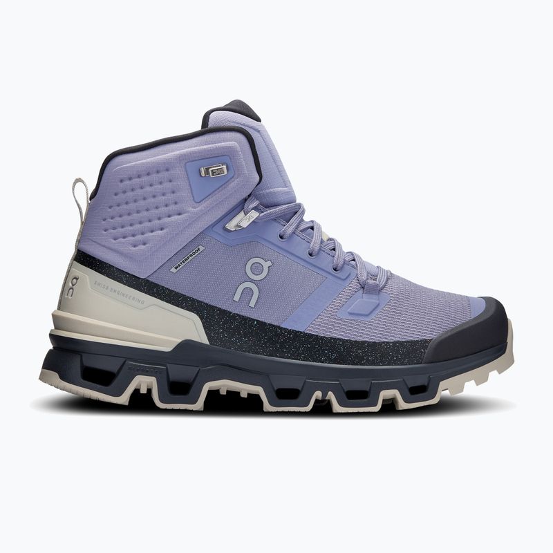 Buty turystyczne damskie On Cloudrock Waterproof feather/black 8