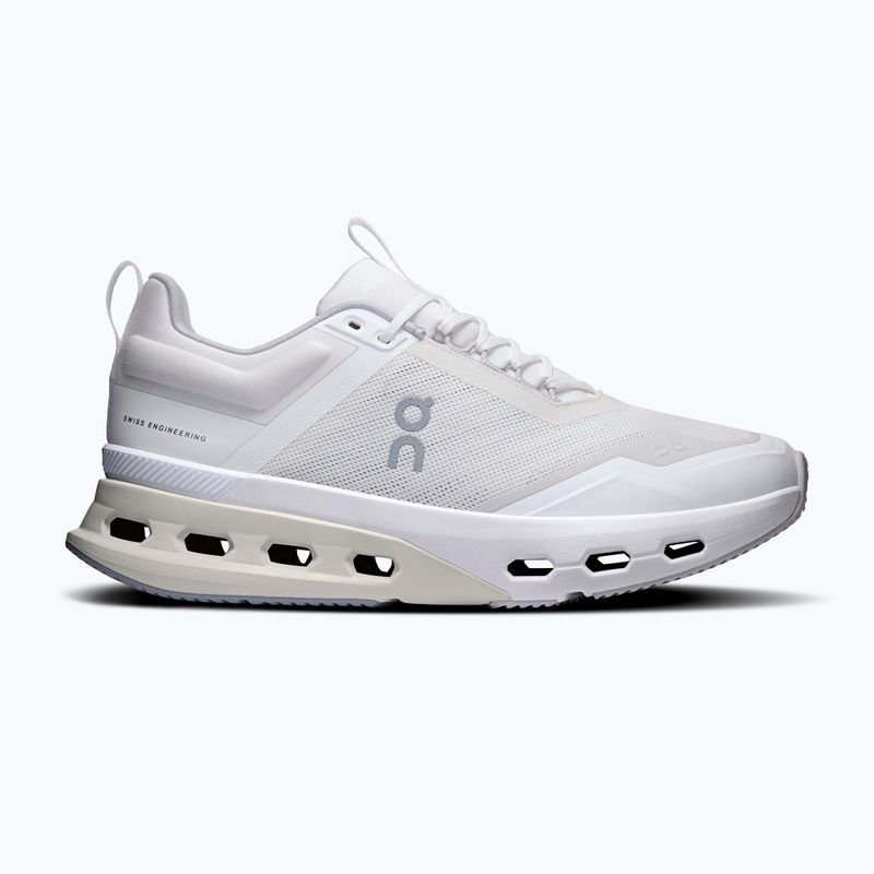 Buty treningowe damskie On Cloudnova X white/glacier 8