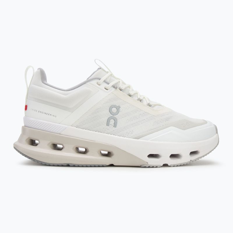 Buty treningowe damskie On Cloudnova X white/glacier 2
