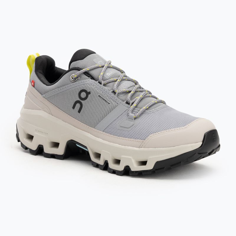 Buty damskie On Cloudrock Low Waterproof alloy/ice