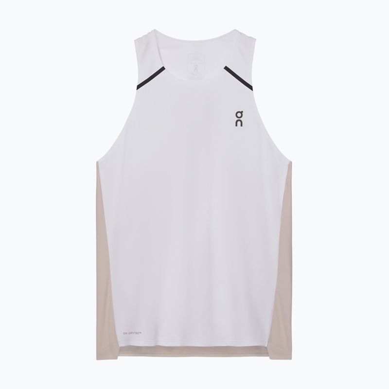 Koszulka do biegania damska On Performance Tank white/silver 8