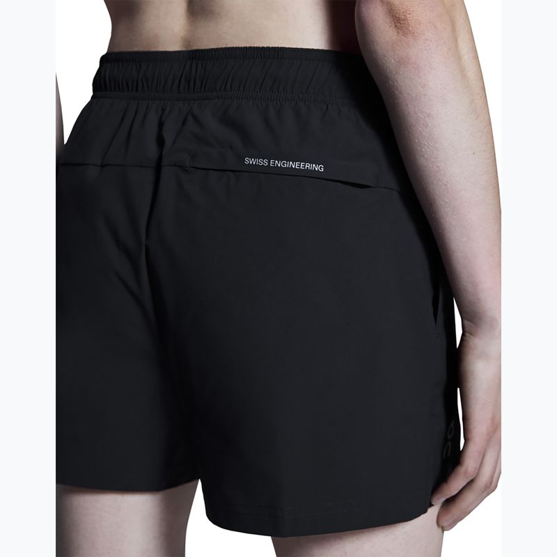 Spodenki do biegania damskie On 3" Core black 5