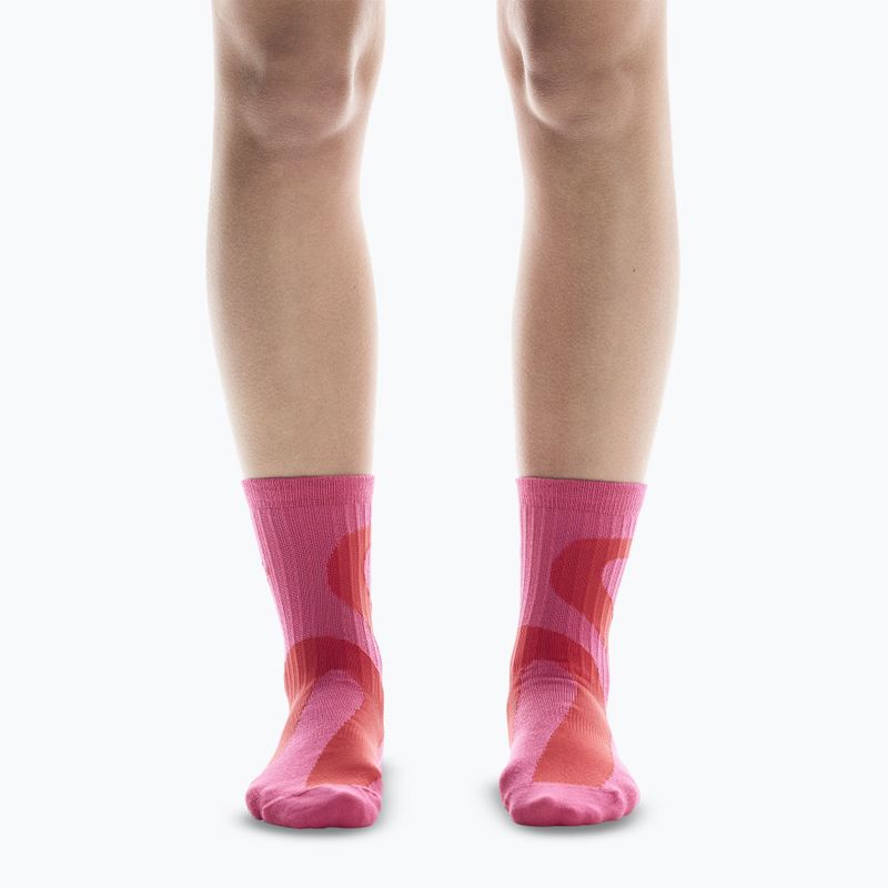 Skarpety On Liquid Logo High 2 pary limelight/pink 3