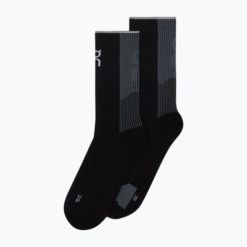 Skarpety On Performance Run High black/eclipse