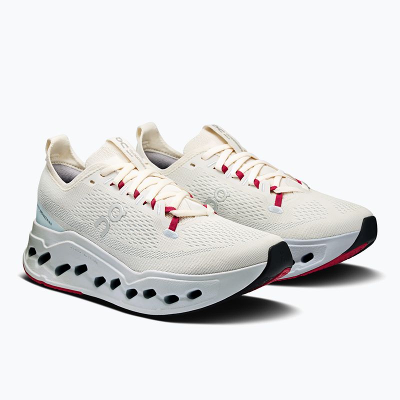 Buty do biegania damskie On Cloudsurfer Max ivory/arctic 10