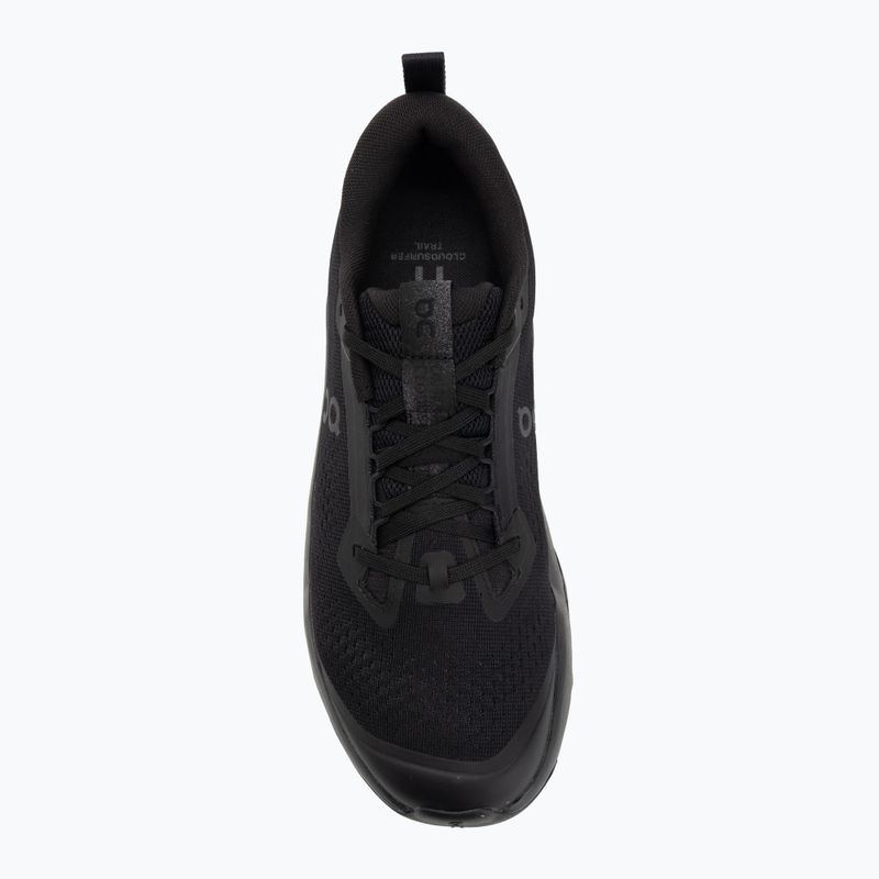 Buty do biegania męskie On Cloudsurfer Trail 2 black/eclipse 5