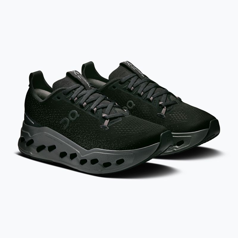 Buty do biegania damskie On Cloudsurfer Max black/eclipse 10