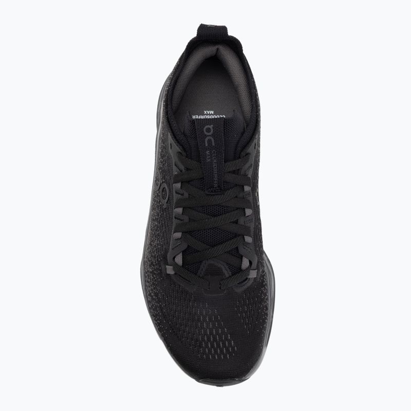 Buty do biegania damskie On Cloudsurfer Max black/eclipse 5