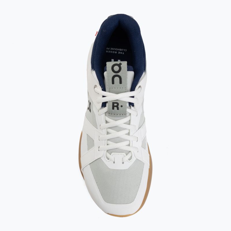 Buty do tenisa męskie On The Rodger Clubhouse Pro white/iceberg 5