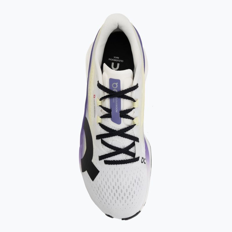 Buty do biegania męskie On Cloudboom Max white/juniper 5
