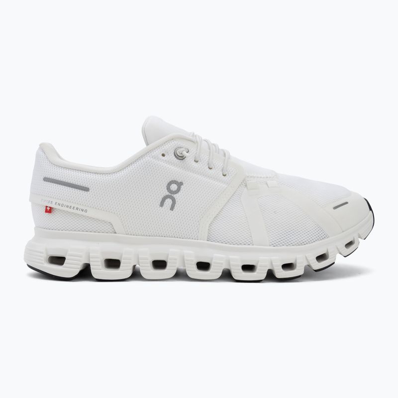 Buty męskie On Cloud 6 Wide white/white 2