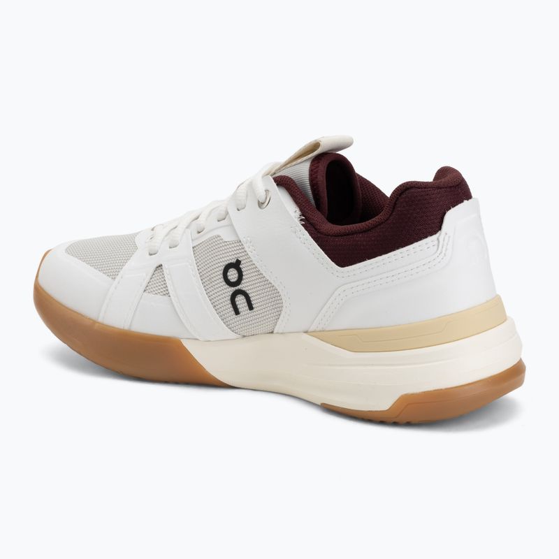 Buty do tenisa damskie On The Rodger Clubhouse Pro W white/ivory 3