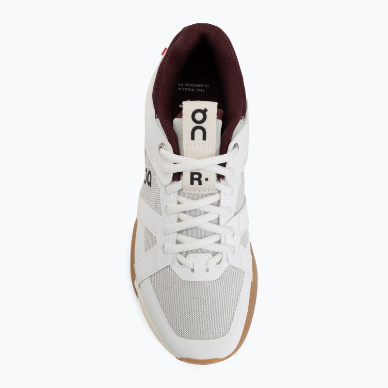 Buty do tenisa damskie On The Rodger Clubhouse Pro W white/ivory 5