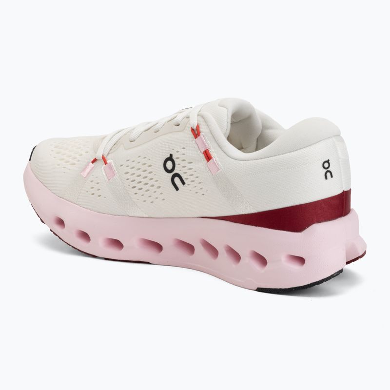 Buty do biegania damskie On Cloudsurfer 2 ivory/peony 3