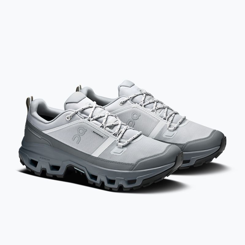 Buty turystyczne męskie On Cloudrock Low Waterproof glacier/rock 9