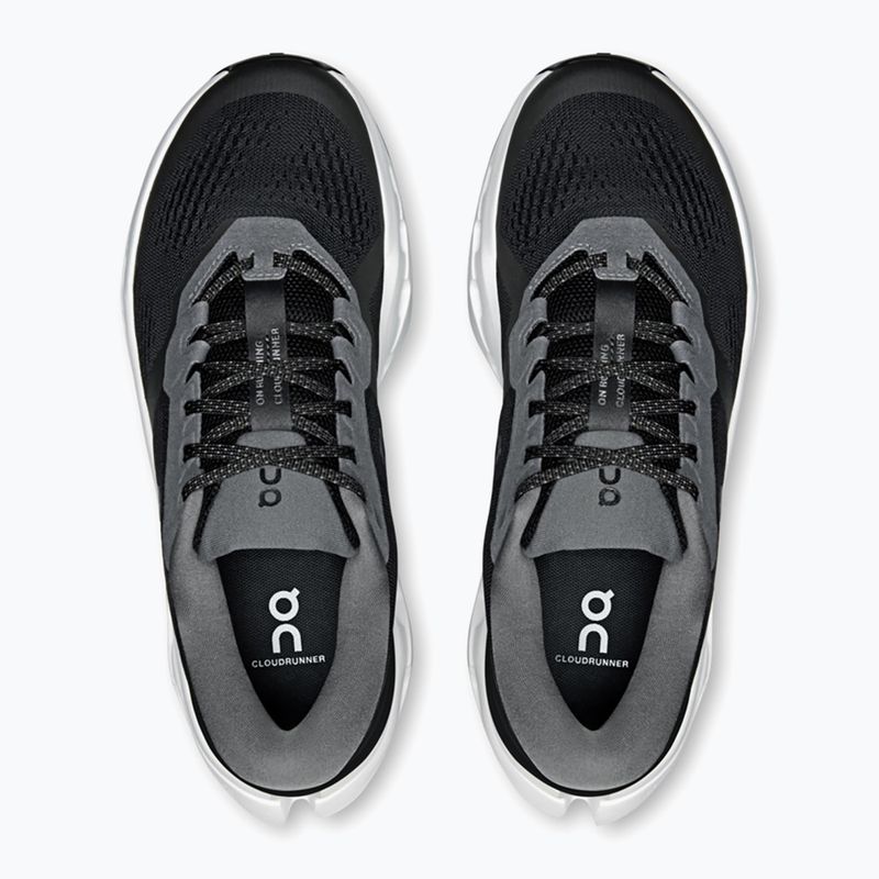 Buty do biegania damskie On Cloudrunner 3 black/ivory 13