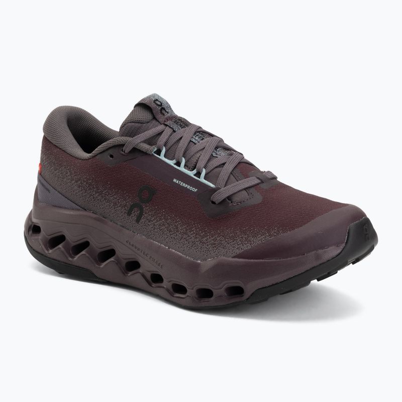 Buty do biegania damskie On Cloudsurfer Trail 2 Waterproof urchin/pebble