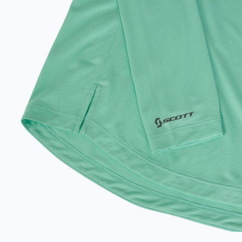 Longsleeve do biegania damski SCOTT Endurance Tech miami green 3