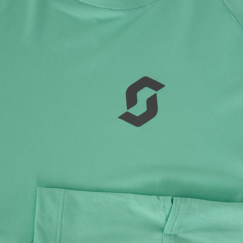 Longsleeve do biegania damski SCOTT Endurance Tech miami green 4