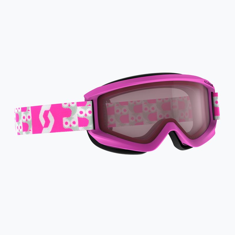 Gogle narciarskie dziecięce SCOTT Agent neon pink/enhancer 5