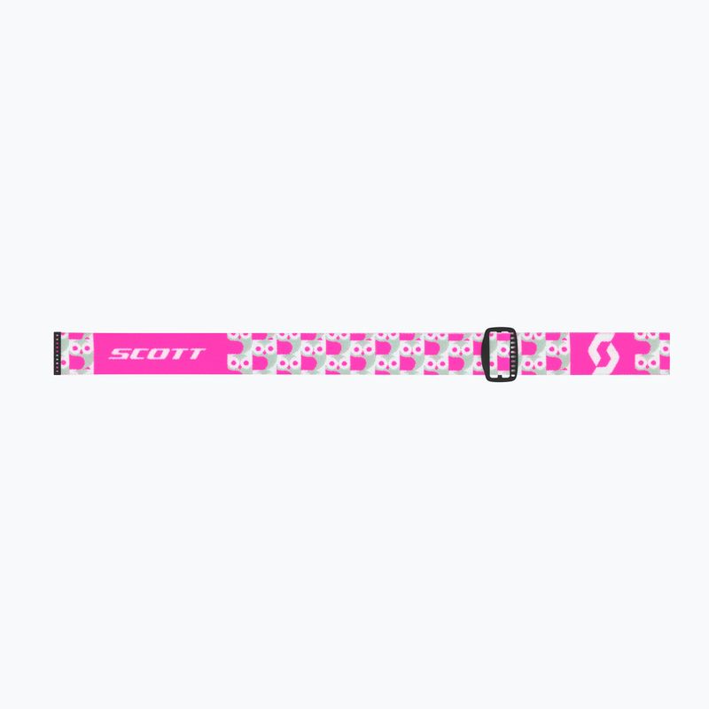 Gogle narciarskie dziecięce SCOTT Agent neon pink/enhancer 7