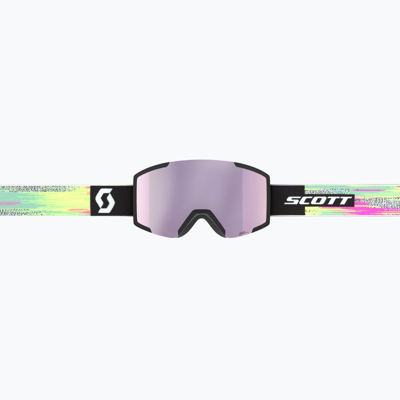 Gogle narciarskie SCOTT Shield black/neon yellow/amp lavender chrome 6